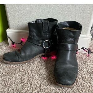 Frye Harness Moto Boots